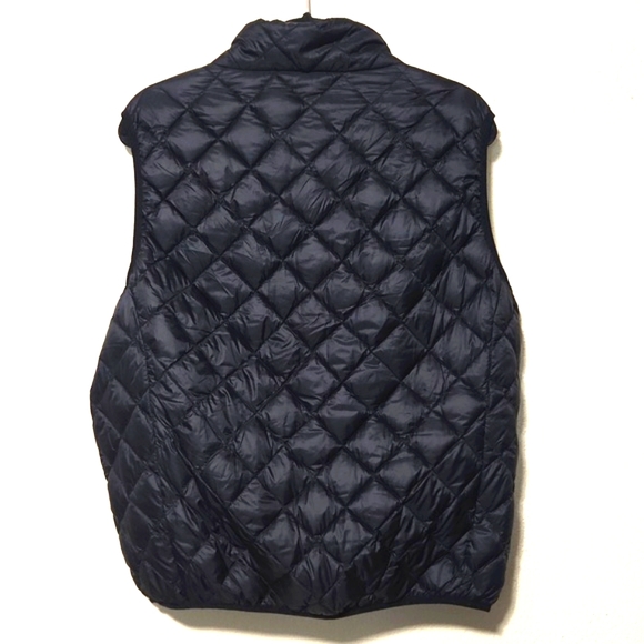 Hawke & Co Down Packable Puffer Zip Up Vest Black & Gray Men's Size Large - Picture 4 of 11